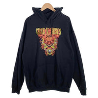 GUNS N' ROSES ガンズアンドローゼズ JAPAN TOUR 2022 プルオーバースウェットパーカー ブラック Size L 福生店