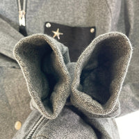 SCHOTT ショット 3183059 レザーポケットトラックジャケット ワンスター グレー sizeM 瑞穂店