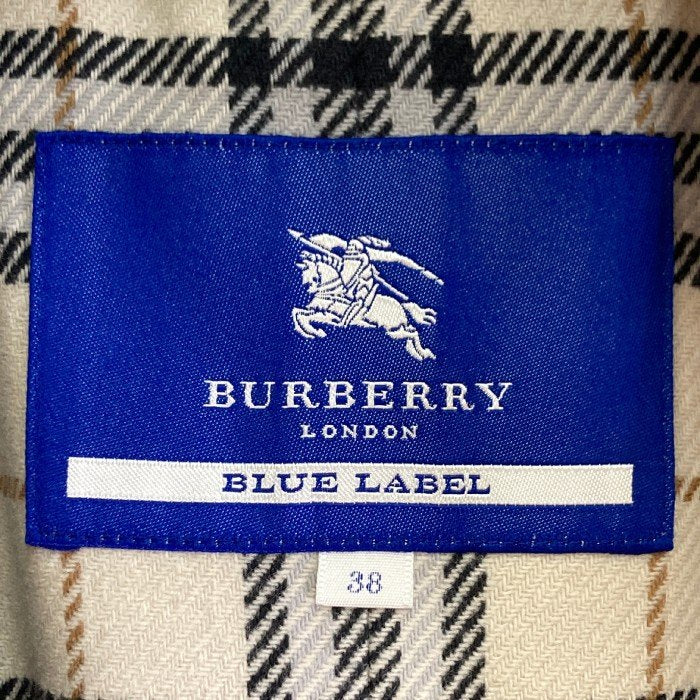 BURBERRY BLUE LABEL バーバリー ブルーレーベル FNF51-533-40 ライナー付き トレンチコート ベージュ size38  瑞穂店