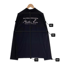 Martine Rose マーティンローズ FUNNEL NECK T-SHIRT ファネルネック ロングスリーブTシャツ ブラック Size XL 福生店