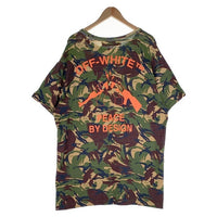 OFF-WHITE オフホワイト PEACE BY DESIGN カモフラージュ プリントTシャツ 迷彩 Size XXL 福生店