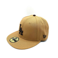 NEW ERA ニューエラ 59FIFTY ロサンゼルス・ドジャース 1958-2018 60th ベースボールキャップ ブラウン size7 3/8 瑞穂店