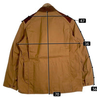 60's CUMBERLAND キャンバーランド ダック地 ハンティングジャケット ベージュ フランネル スウェード Size 38 福生店