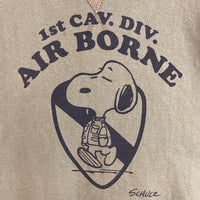 BUZZ RICKSONS バズリクソンズ PEANUTS ピーナッツ スヌーピー セットインクルーネックスウェットトレーナー オリーブ BR69273 Size XL 瑞穂店