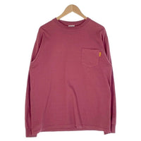 STANDARD CALIFORNIA スタンダードカリフォルニア SD HEAVYWEIGHT POCKET LONG SLEEVE T ヘビーウェイト ロングスリーブ ポケットTシャツ バーガンディー Size L 福生店