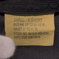 U.S.ARMY 米軍 TROUSERS BLACK 357 BDU カーゴパンツ ブラック 97年会計 Size S-XS 福生店