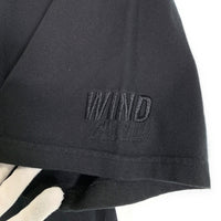 WIND AND SEA ウィンダンシー Black Over Dye S/S Tee ブラックオーバーダイ ショートスリーブTシャツ 刺繡 バックプリント WDS-O-BKF-25-Q2-03 Size XL 福生店