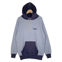 STANDARD CALIFORNIA スタンダードカリフォルニア SD 88/12 Diner Logo 2Tone Hood Sweat ダイナーロゴ 2トーン プルオーバースウェットパーカー ブルー Size L 福生店