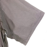 60's BIG MAC ビッグマック マチ付 半袖 ワークシャツ グレー VAT DYED ペニーズ Size M 相当 福生店