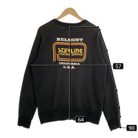 The Real McCoy's リアルマッコイズ Buco ブコ プリント ジップアップスウェットトレーナー ブラック Size L 福生店
