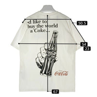 AVIREX アヴィレックス 783-3134110 AVIREX×COKE Tシャツ プリント ホワイト SizeM 瑞穂店