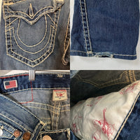 TRUE RELIGION トゥルーレリジョン JOEY SUPER T ジョイ スーパー デニムパンツ インディゴ size32 瑞穂店