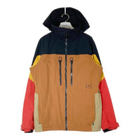 BURTON バートン AK 2L SWASH GORE-TEX ジャケット ブラウン×イエロー×レッド sizeS※バック裾汚れ有 瑞穂店