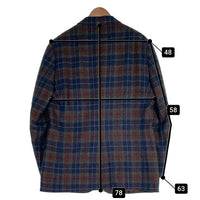 Brooks Brothers ブルックスブラザーズ ウール チェック柄 2B テーラードジャケット グリーン ネイビー Size 44R 福生店