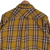 SOFT MACHINE ソフトマシーン チェック柄 長袖 シャツ イエロー SIze L 福生店