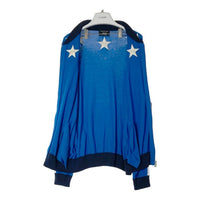 glamb グラム GB17SM/KNT01 Roland knit jersey ローランドニットジャージー ジャケット ブルー Size3 瑞穂店