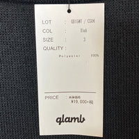 glamb グラム Marcus Hi-neck parka マーカス ハイネックパーカ GB15WT/CS06 ブラック Size 3 瑞穂店