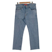 SUPREME シュプリーム Stone Washed Indigo Jean ストーンウォッシュ ジーンズ デニムパンツ ライトブルー カットオフ Size 32 福生店