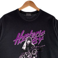 HYSTERIC GLAMOUR ヒステリックグラマー LET’S GO CRAZY ガールプリントTシャツ ブラック 02251CT22 Size XL 福生店