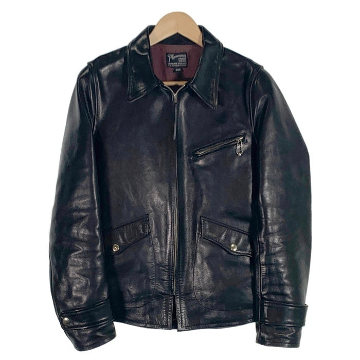 Pherrow's SJ88スポーツジャケット　ホースハイド　38R ブラック Pherrow's フェローズ SJ88 ホースハイド スポーツジャケット ブラック