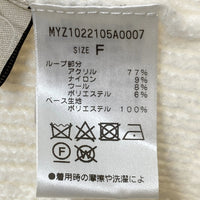 mystic ミスティック ループニットベスト my1022105a0007 白 sizeF 瑞穂店