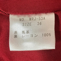 THE FLAT HEAD フラットヘッド WRJ-53A ダブルライダース ジャケット ブラウン size36 瑞穂店