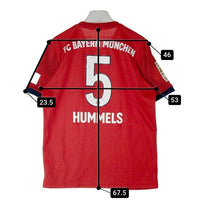 Bayern Munchen マッツフンメルス サッカー ユニフォーム バイエルンミュンヘン 2018-19 レッド sizeM 瑞穂店