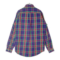 Ralph Lauren ラルフローレン RL WORKSHIRT チェック ワーク ネルシャツ パープル×グリーン sizeM 瑞穂店