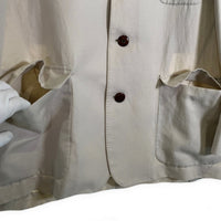 Brooks Brothers ブルックスブラザーズ リネン コットン 3B テーラードジャケット オフホワイト Size L 福生店