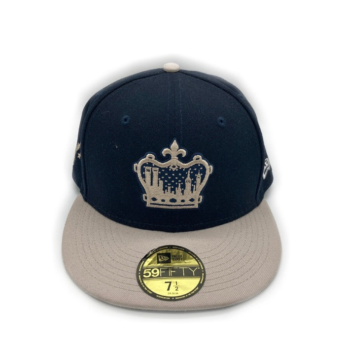 Supreme シュプリーム 23SS New Era ニューエラ G2703042023 King Of New York キャップ ネイビー  シルバー 7 1/2（59.6cm） 瑞穂店