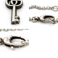 GUCCI グッチ ダブルGキー アラベスク ネックレス ag925 シルバー 瑞穂店