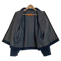 80's RED KAP レッドキャップ 企業パッチ ワークジャケット ネイビー USA製 Size XL 福生店
