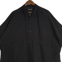 NEIGHBORHOOD ネイバーフッド 24SS DOLMANSLEEVE SHIRT SS ドルマンスリーブシャツ 半袖 バックロゴプリント ブラック 241AQNH-SHM05 Size L 福生店