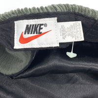 NIKE ナイキ 太畝コーデュロイ ハンチング グリーン 台湾製 スウッシュ刺繡 オールド Size L 福生店