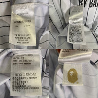 A BATHING APE ア ベイシング エイプ CHIBA LOTTE MARINES UNIFORM TEE 千葉ロッテマリーンズ ホワイト Size 2XL 福生店