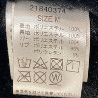 Roger&Raw ロジャーアンドロウ フードファーブルゾン ビッグシルエットファーMA-1 ブラック×カーキ sizeM 瑞穂店