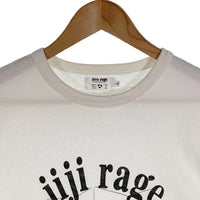 WAIPER ワイパー free rage フリーレイジ S/S jijirage T-Shirt プリントTシャツ ホワイト Size L 福生店