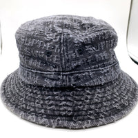 SUPREME シュプリーム 24AW Needle Punch Denim Crusher ニードルパンチデニムクラッシャーハット ブラック Size M/L 福生店