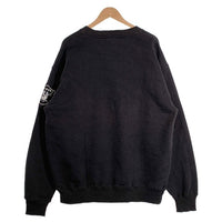 90's majestic マジェスティック RAIDERS レイダース NFL クルーネック スウェット ブラック EA98HD Size XL 福生店