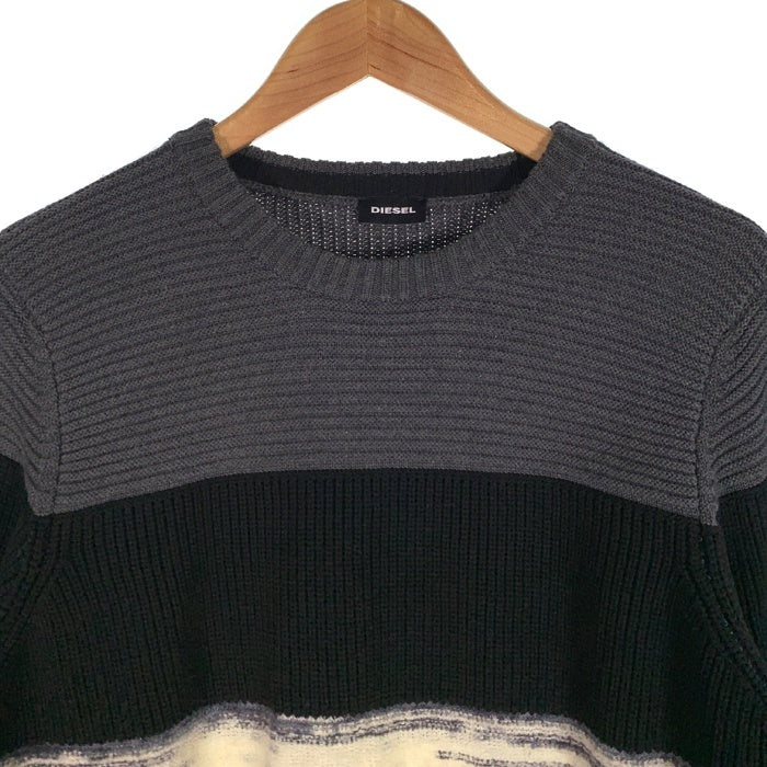 DIESEL ダークグレーニット Amazon.co.jp: [Diesel] [ディーゼル] メンズ ニット K-ATHENSNEW