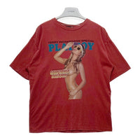 HYSTERIC GLAMOUR ヒステリックグラマー PLAY BOY プレイボーイ プリントTシャツ レッド 12171CT02 Size M 瑞穂店