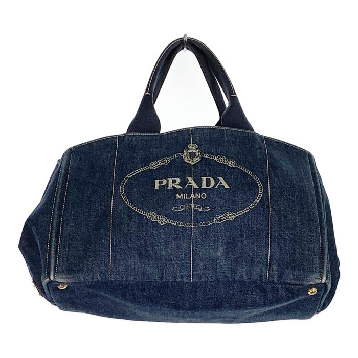 PRADA プラダ カナパ デニム トート ハンドバッグ BN1872 福生店