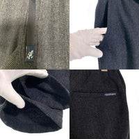 GRAMICCI グラミチ ホームスパン テーパードパンツ ウール チェック Green Label Relaxing別注 グレー GMP-19F1184 Size ASIA S 福生店