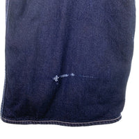 EVISU エヴィス ダブルニーデニムオーバーオール インディゴ ニーペンキカスタム Size 42 福生店