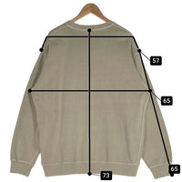 90's STUSSY ステューシー カモフラージュ Sロゴ スウェットシャツ ベージュ Size L 福生店