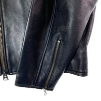 Retro Grade レトログレード 8521031 シープレザー シングル ライダースジャケット ブラック sizeS 瑞穂店