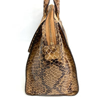 MICHAEL KORS マイケルコース パイソントートバッグ 2way ブラウン系 瑞穂店