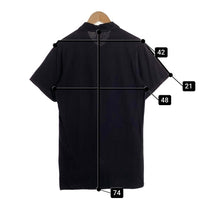 Chrome Hearts クロムハーツ コットン ポロシャツ ブラック クロスボールボタン Size S 福生店