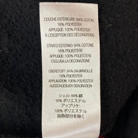 SUPREME シュプリーム 24AW Satin Applique Sweatpant サテンアップリケ スウェットパンツ ブラック sizeL 瑞穂店
