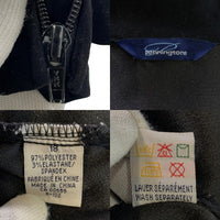 90-00's Penningtons ベロア ジップアップシャツ ブラック Size L 相当 福生店